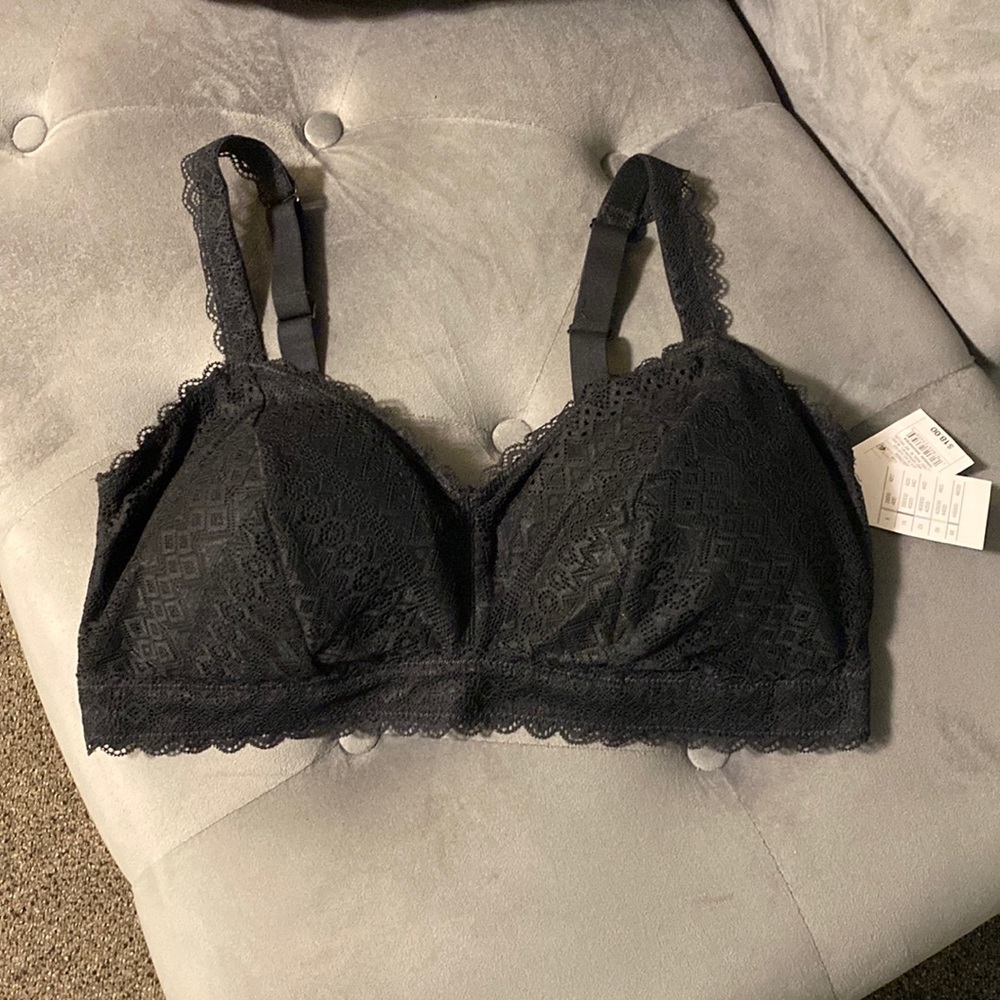 Black Bra 1X